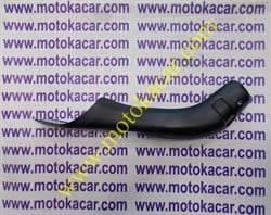 TVS Ntorq 125 Egzoz Borusu Dekor Kapağı Siyah Orijinal
