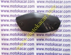TVS Ntorq 125 Egzoz Dekor Kapağı üst Siyah Orijinal