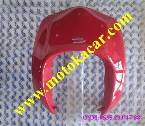 MONDİAL ZN 125 ÖN BURUN KIRMIZI ORJİNAL 