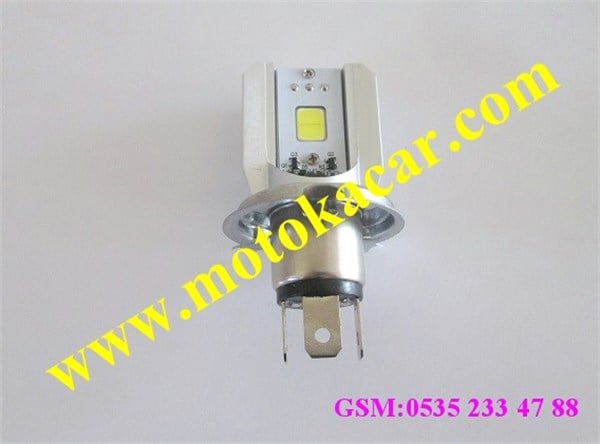 MOTOSİKLET LED AMPUL H4 ARKASI SOKETLİ TİPİ 35/35