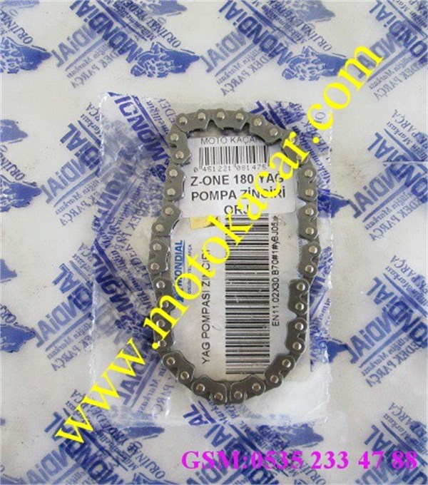 MONDİAL Z-ONE 180 YAĞ POMPA ZİNCİRİ ORJİNAL