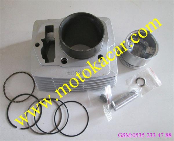 CG 150 62MM EKSANTRİK ZİNCİRLİ ZONGSHEN SİLİNDİR PİSTON SEKMAN SETİ