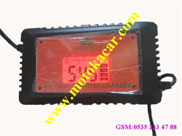 ASYA E-BIKE 60V20AH DİJİTAL GÖSTERGELİ ŞARJ CİHAZI ORJİNAL 