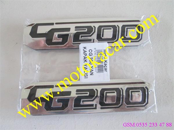 CG 200 YAN KAPAK YAZISI 