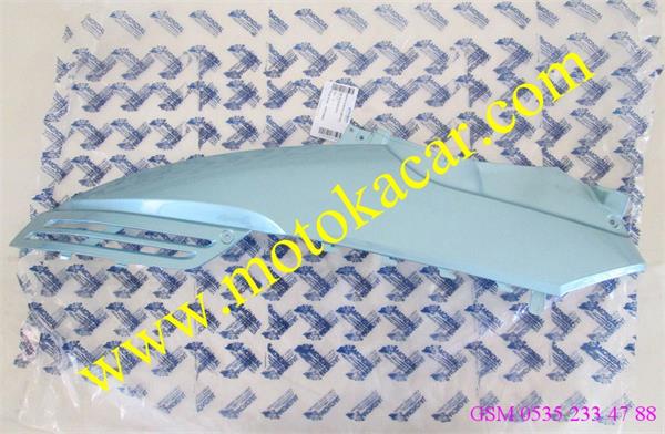 MONDİAL SCOOTER MT TURKUAZ SOL SELE ALT YAN KAPAK ORJİNAL