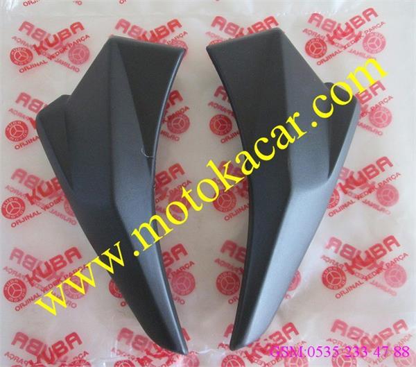 KUBA XCG 150 DEPO ALTI SAĞ SOL SİYAH KAPAK ORJİNAL