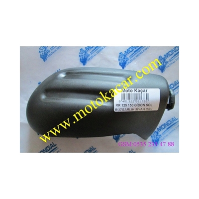MONDİAL RR 125 150 GİDON SOL RÜZGARLIK SİYAH ORJİNAL