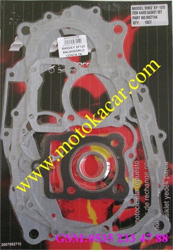 RAMZEY XF 125 BALANSÖRLÜ CONTA TAKIM