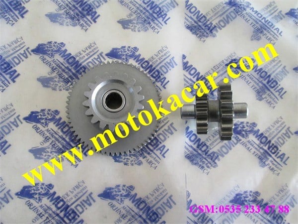 MONDİAL CG MARŞ REDİKSİYON DİŞLİSİ 2Lİ TK ORJİNAL
