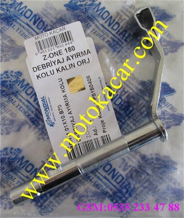 MONDİAL Z-ONE 180 DEBRİYAJ AYIRMA KOLU KALIN ORJİNAL