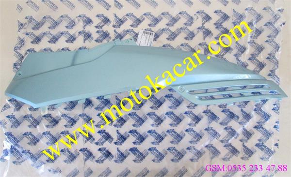 MONDİAL SCOOTER MT 125 TURKUAZ SAĞ SELE ALT YAN KAPAK ORJİNAL