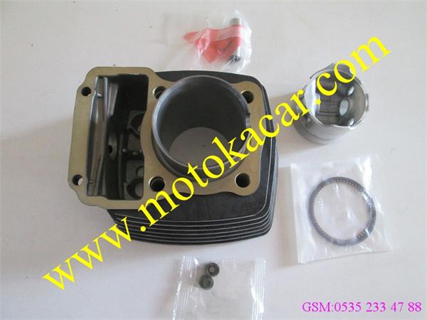 CG 125 13PERNO SİYAH SİLİNDİR PİSTON SEKMAN SETİ 