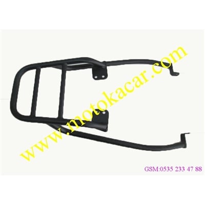 TVS APACHE SİYAH ARKA PORT BAGAJ