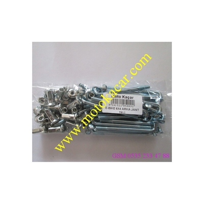 E-BIKE 6X4 ARKA JANT TELİ TAKIM