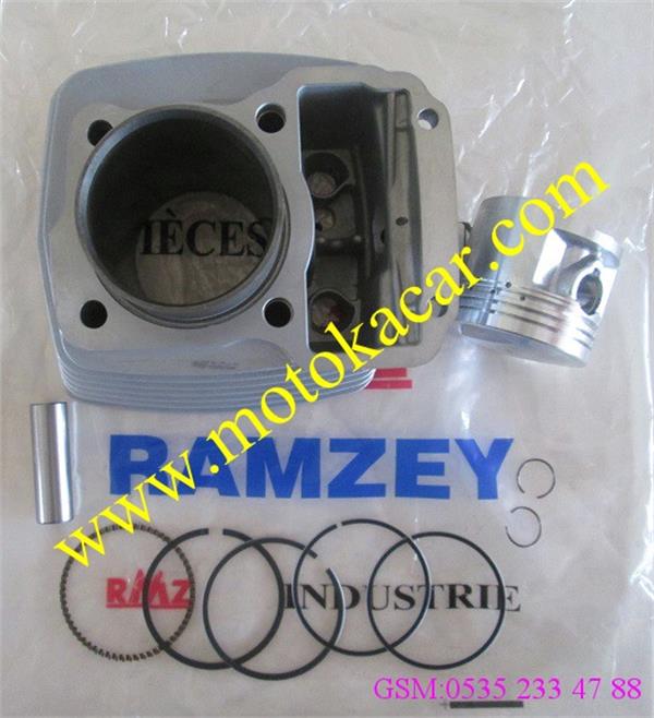 CG RAMZEY 125 56.5 SİLİNDİR PİSTON  KOMPLE ORJİNAL