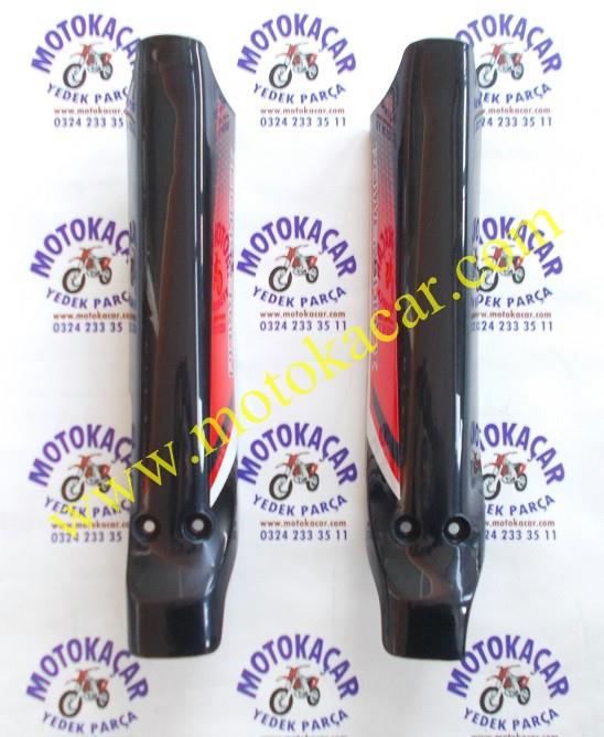 Arora CR 250 Ön Amortisör Dekor Kapağı Sağ Sol Takım Kırmızı Orijinal