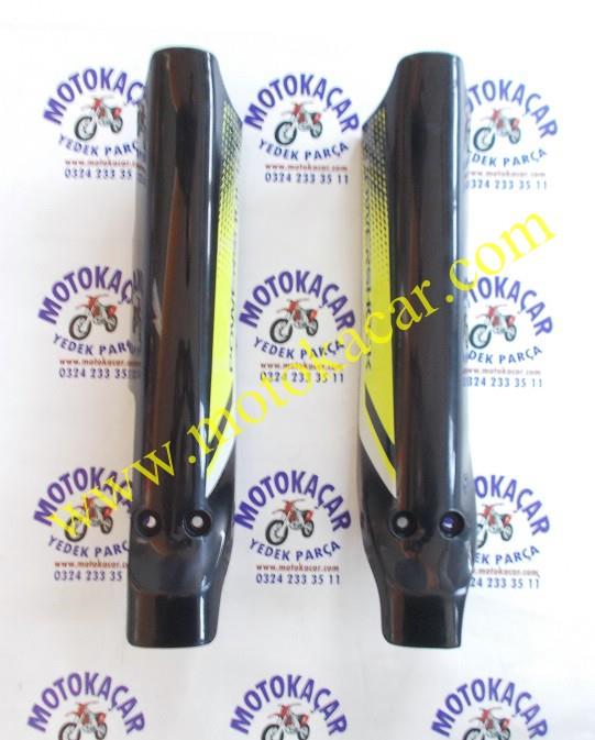 Arora CR 250 Ön Amortisör Dekor Kapağı Sağ Sol Takım Yeşil Orijinal