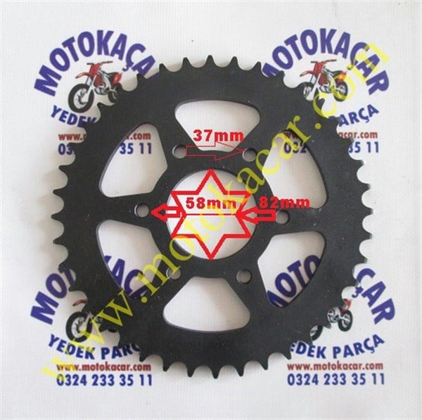 BAJAJ PULSAR NS 200 ARKA DİŞLİ 