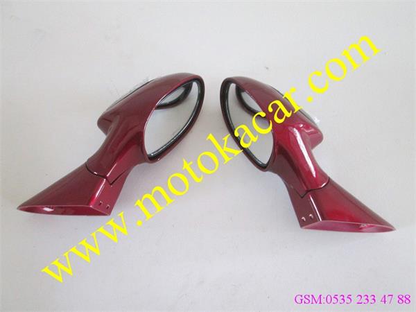 MONDİAL RE 150 SAĞ SOL AYNA TAKIM BORDO ORJİNAL