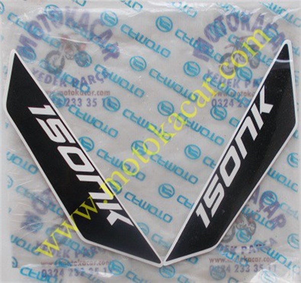 CF MOTO 150 NK DEPO YAN KAPAK ETİKETİ TAKIMI ORJİNAL