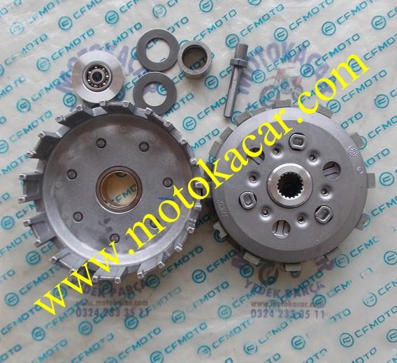 CF MOTO NK 250 SR DEBRİYAJ KOMPLE 6YAY 5.BALATA ORJİNAL