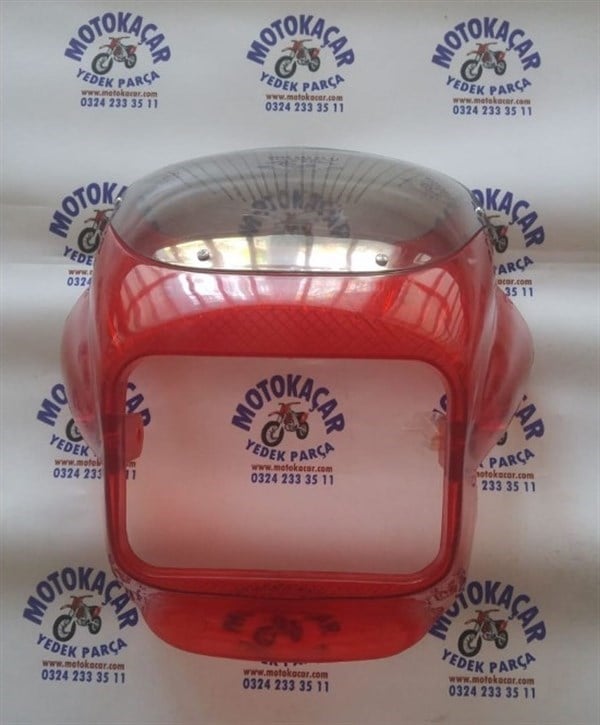 CG 125 ÖN FAR GRANAJ SEFFAF KIRMIZI