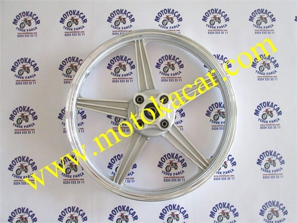 CG ARKA KÜÇÜK KAMPANALI ÇELİK JANT GRİ