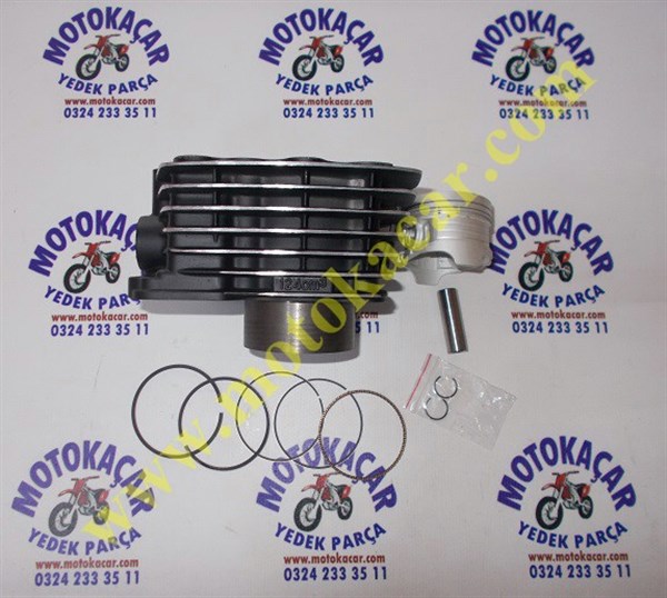 CG125 56,5MM 13PERNO SİYAH YÜKSEKLİK 69MM SİLİNDİR SETİ