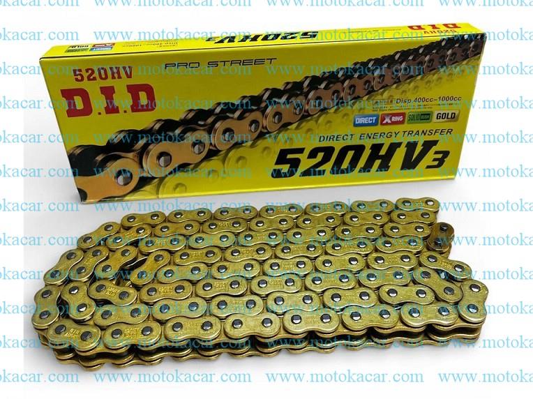 Chopper Zincir O-ringli (520HV) 128L did Gold