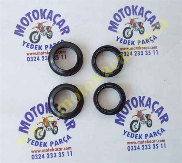 CROSS 37X50X11 ÖN AMORTISÖR  KEÇESI TAKIM+TOZ KECESİ