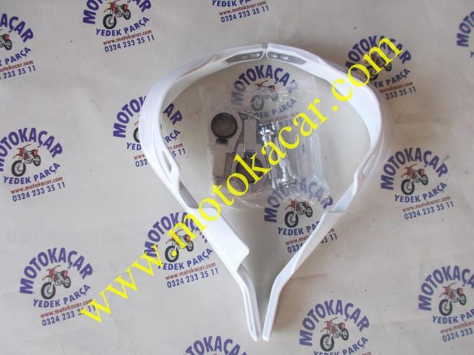 CROSS ELCIK KORUMA KOMPLE SAG SOL TAKIM BEYAZ