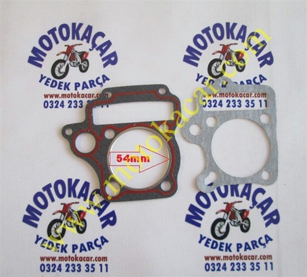 CUP LİFAN 100 110 54MM SİLİNDİR AL ÜST KAPAK CONTASI 