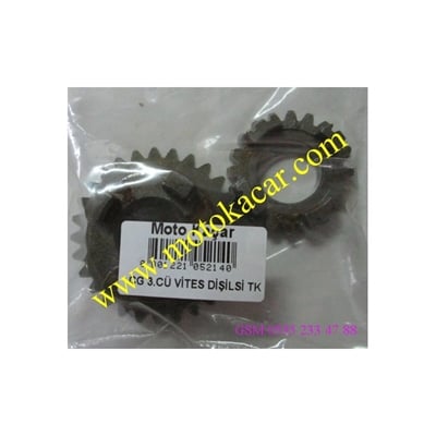 CG125 150 ŞANZIMAN  3.CÜ VİTES DİŞİLSİ TAKIM