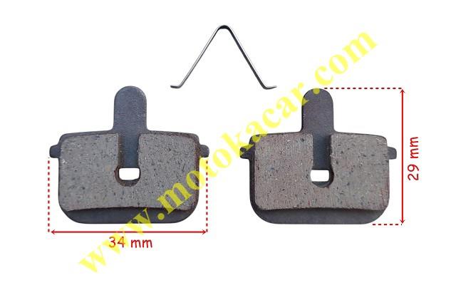 E-Scooter Disk Fren Balatası Onvo