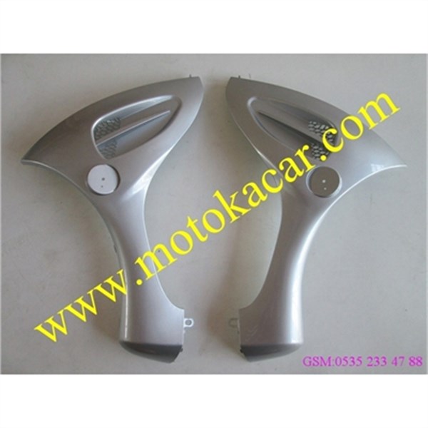 RR 125-T6 ÖN SAĞ SOL  RÜZGARLIK GRİ - BORDO