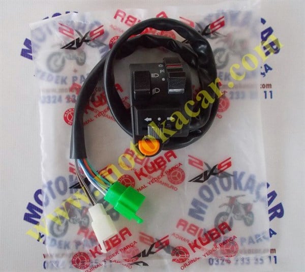 KUBA CROSS BLACK CAT SİNYAL KUMANDA SOL ORJİNAL