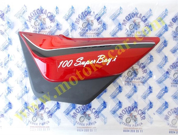 MONDIAL 100 MG SÜPERBOY İ AKÜ YAN KAPAK SOL KIRMIZI ORJİNAL