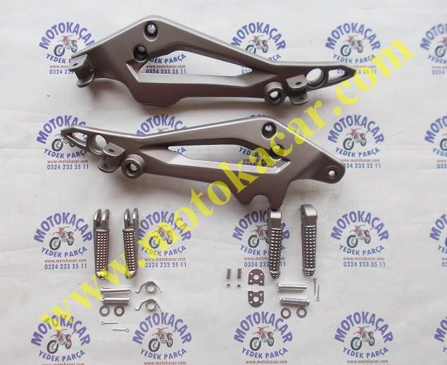 Mondial 125 Drift-L Basamak Braketi &ÖN Arka Basamak SAĞ SOL Takım