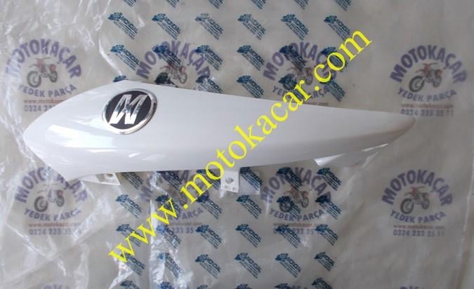 MONDIAL 125 DRIFT L BENZIN DEPOSU SAĞ ÜST GRENAJ KAPAK BEYAZ ORJINAL