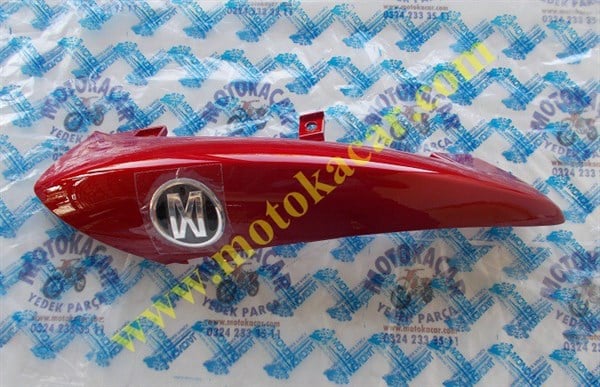 MONDİAL 125 DRİFT L BENZİN DEPOSU SOL ÜST GRENAJ KAPAK KIRMIZI ORJİNAL