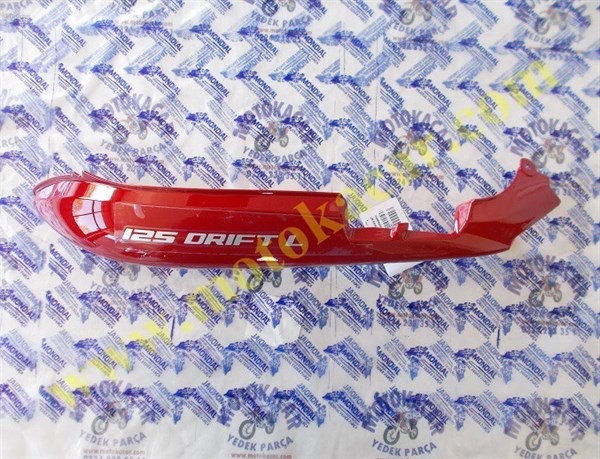 MONDİAL 125 DRİFT L SELE ALTI YAN GRENJA SOL KIRMIZI ORJİNAL