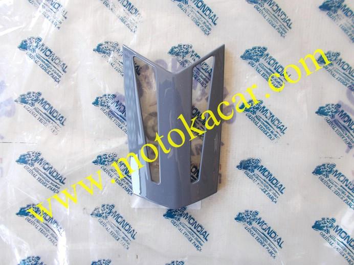 MONDİAL 125 LAVİNİA ÖN PANEL KÜÇÜK KAPAK ÜST GRİ ORJİNAL