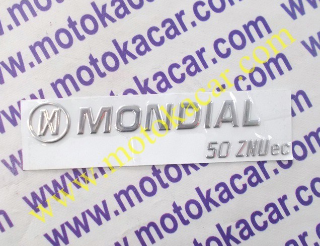 Mondial 50 ZNU ec Etiket Sol Orijinal