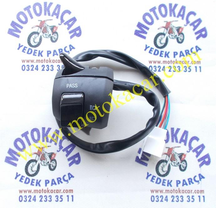 Mondial Lavinia PRO 125 Sol Kumanda Düğmeleri Komple Orijinal