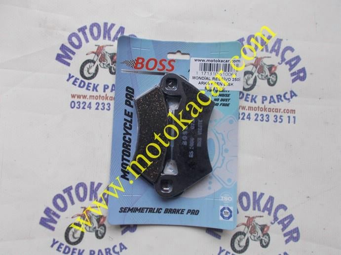 MONDİAL RESSİVO 250İ ARKA FREN DİSK BALATASI