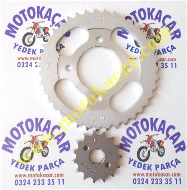 MONDİAL Z-ONE 180 ÖN ARKA DİŞLİ SET 15T 39T