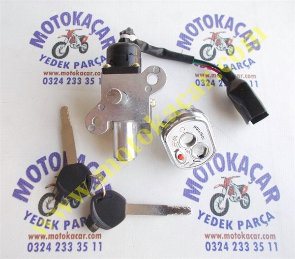 MOTOLUX EFSANE X KONTAK KİLİT SETİ ORJİNAL