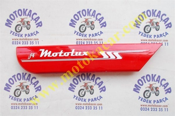 MOTOLUX F4 MARŞBİYEL KIRMIZI SOL ORJINAL