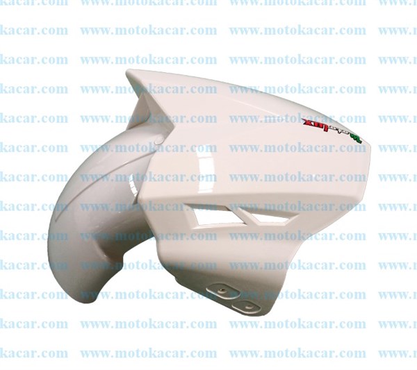 MOTOLÜX NİRVANA PRO ÖN ÇAMURLUK BEYAZ ORJİNAL