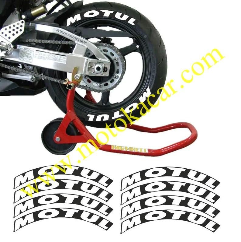 MOTUL LASTİK YAZISI BEYAZ